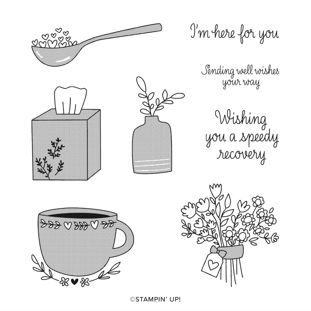 Stamp Together with Speedy Recovery (Dunelm) - Image 2