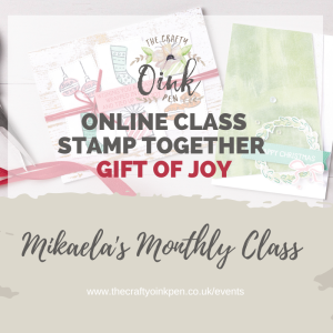 Stamp ONLINE Together with Gift of Joy - NOV